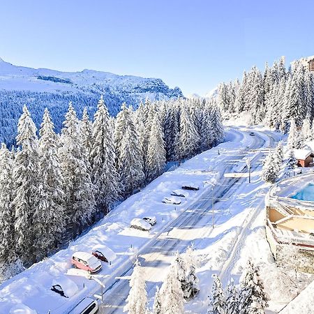 South Facing 2-Bed Apartment With Fireplace, Terrasses Deos Flaine Zewnętrze zdjęcie