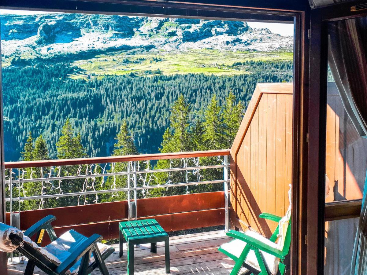 South Facing 2-Bed Apartment With Fireplace, Terrasses Deos Flaine Zewnętrze zdjęcie