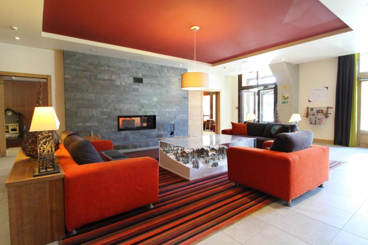 South Facing 2-Bed Apartment With Fireplace, Terrasses Deos Flaine Zewnętrze zdjęcie