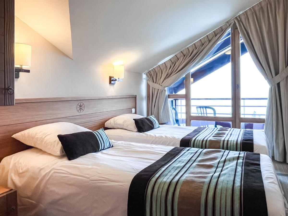 South Facing 2-Bed Apartment With Fireplace, Terrasses Deos Flaine Zewnętrze zdjęcie