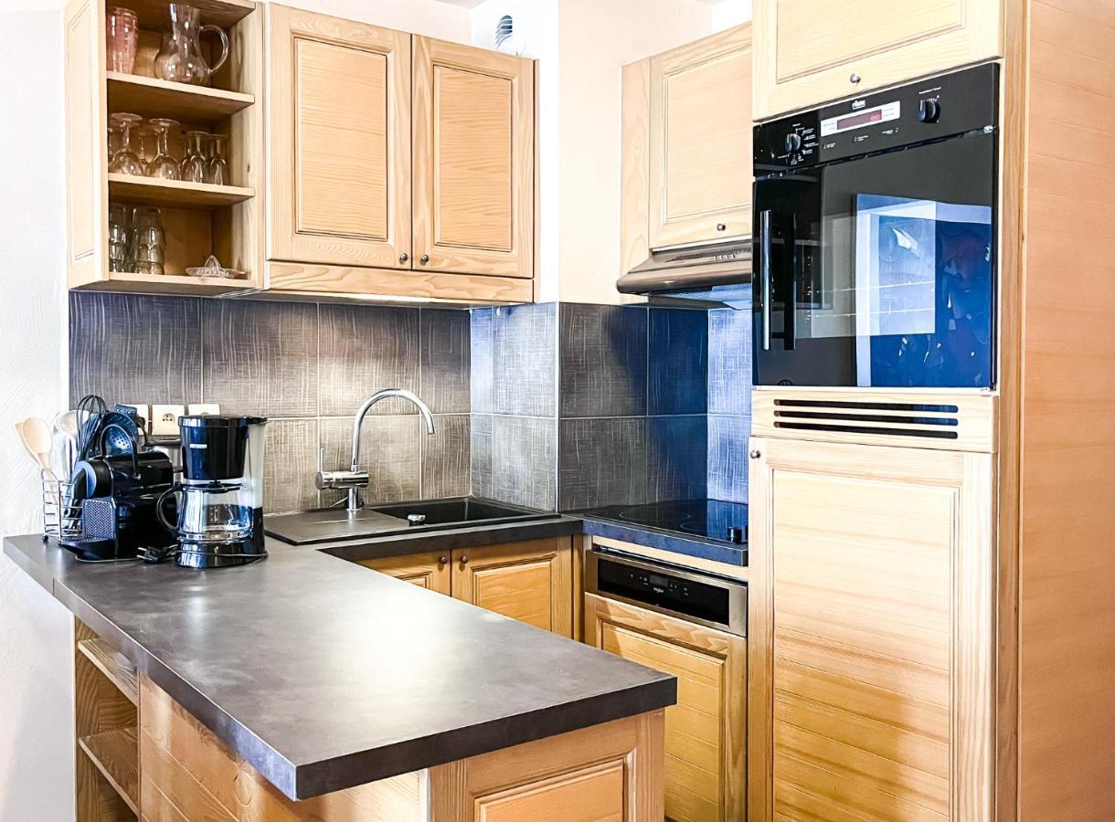 South Facing 2-Bed Apartment With Fireplace, Terrasses Deos Flaine Zewnętrze zdjęcie