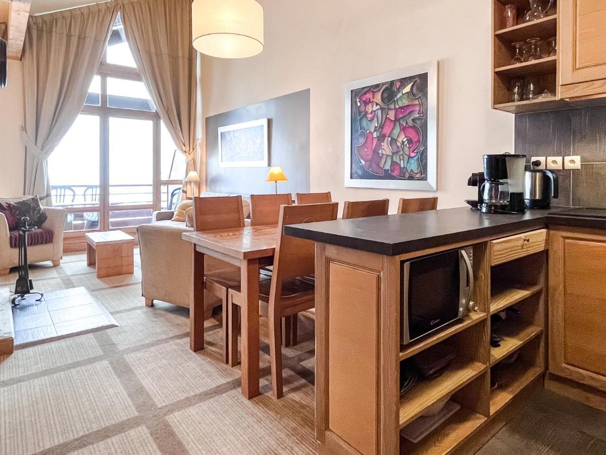 South Facing 2-Bed Apartment With Fireplace, Terrasses Deos Flaine Zewnętrze zdjęcie