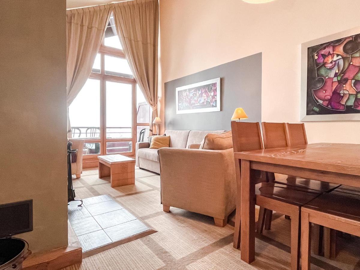 South Facing 2-Bed Apartment With Fireplace, Terrasses Deos Flaine Zewnętrze zdjęcie