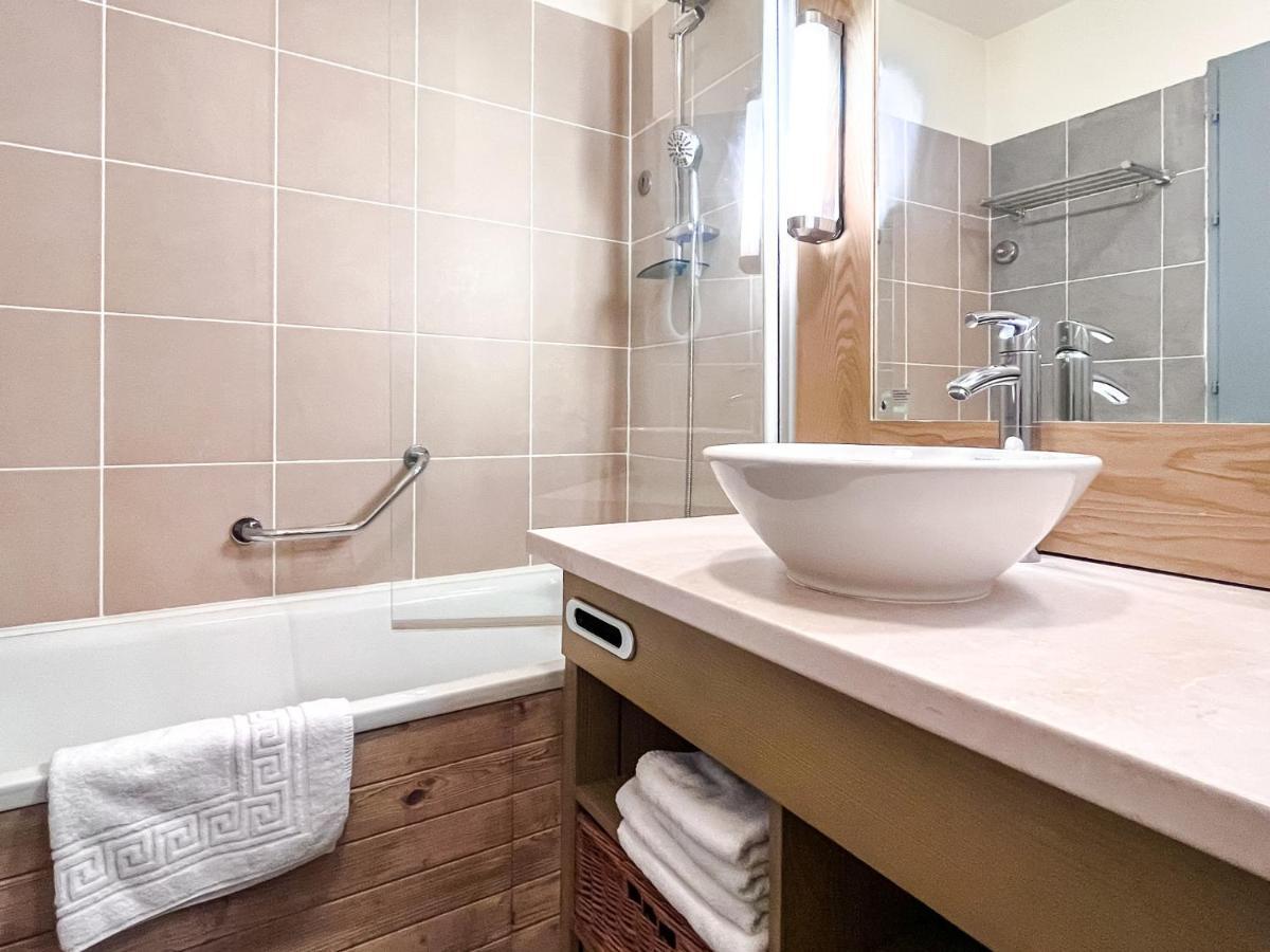 South Facing 2-Bed Apartment With Fireplace, Terrasses Deos Flaine Zewnętrze zdjęcie