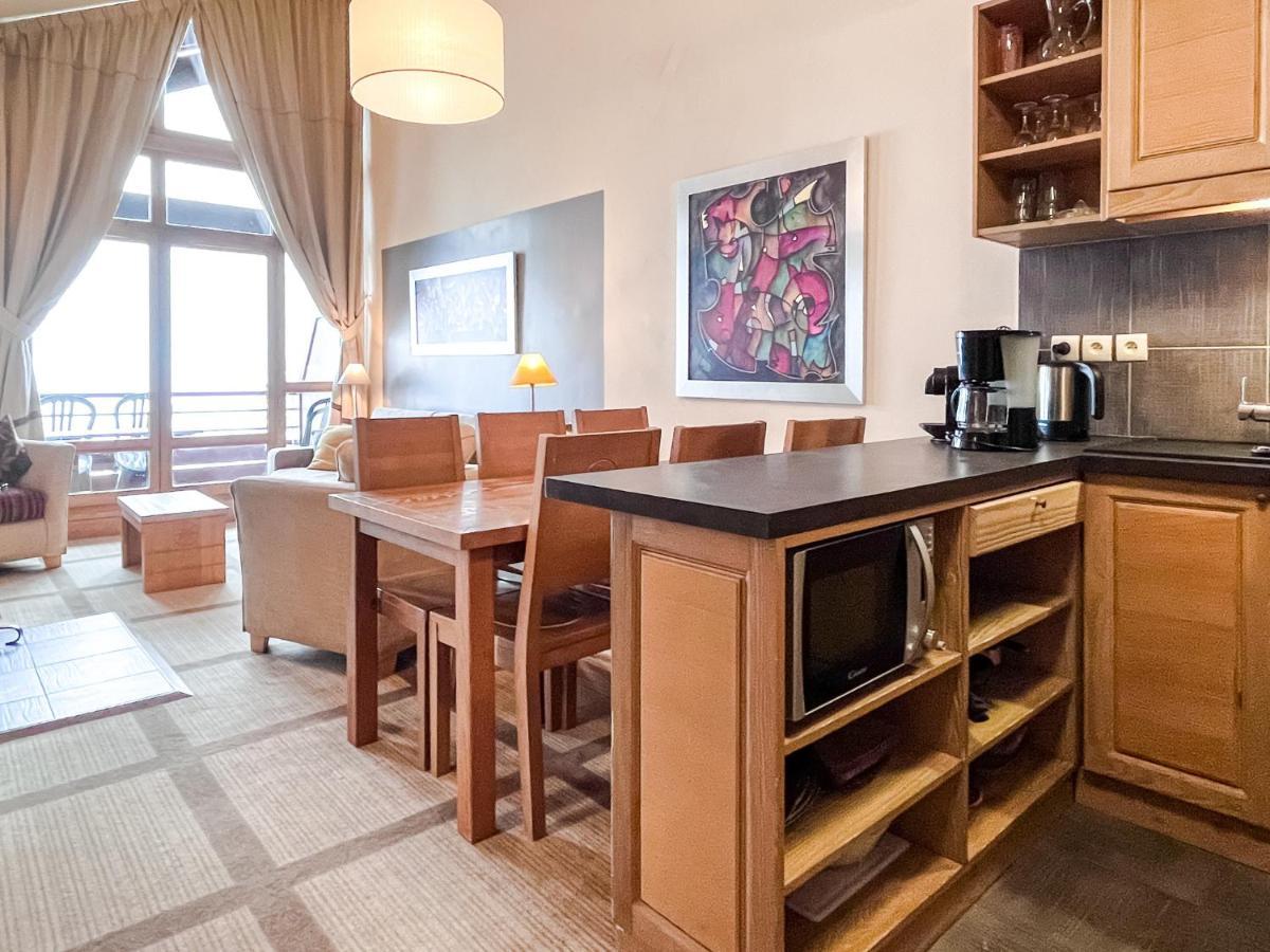 South Facing 2-Bed Apartment With Fireplace, Terrasses Deos Flaine Zewnętrze zdjęcie