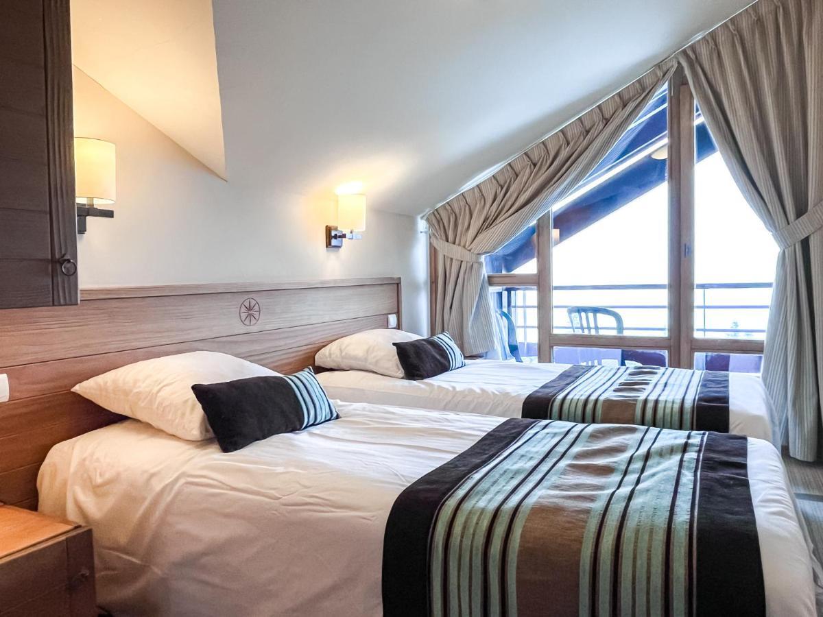 South Facing 2-Bed Apartment With Fireplace, Terrasses Deos Flaine Zewnętrze zdjęcie