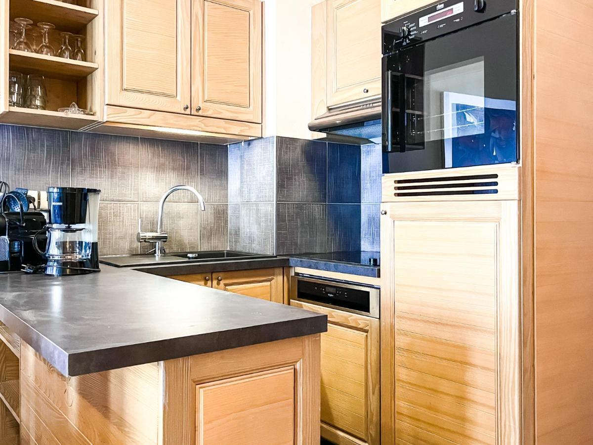 South Facing 2-Bed Apartment With Fireplace, Terrasses Deos Flaine Zewnętrze zdjęcie