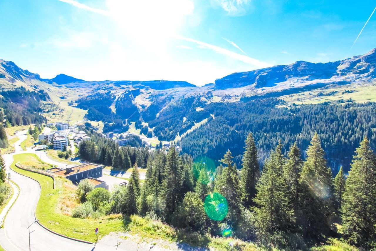 South Facing 2-Bed Apartment With Fireplace, Terrasses Deos Flaine Zewnętrze zdjęcie